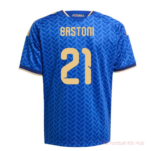 Elite Italy Mini Bastoni 21 Home Shirt 2026/27 Selection-Unisoccer Shop