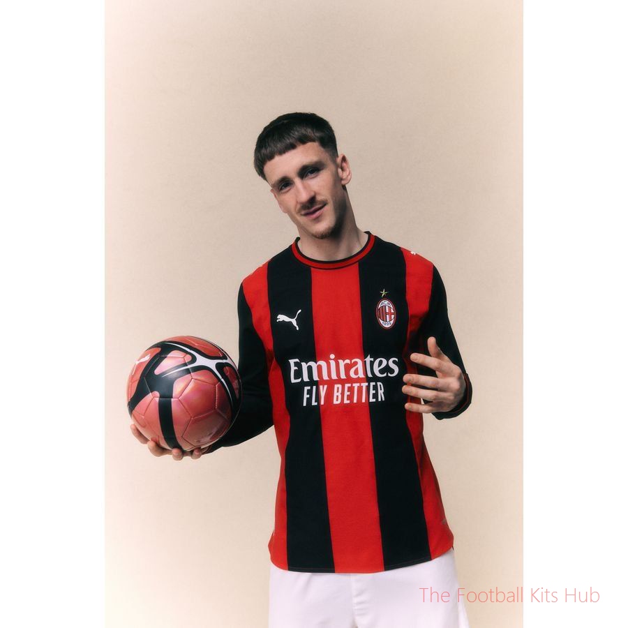 Advanced Milan 202627 Long Sleeve Home Shirt 2026/27 Garment-Unisoccer Shop