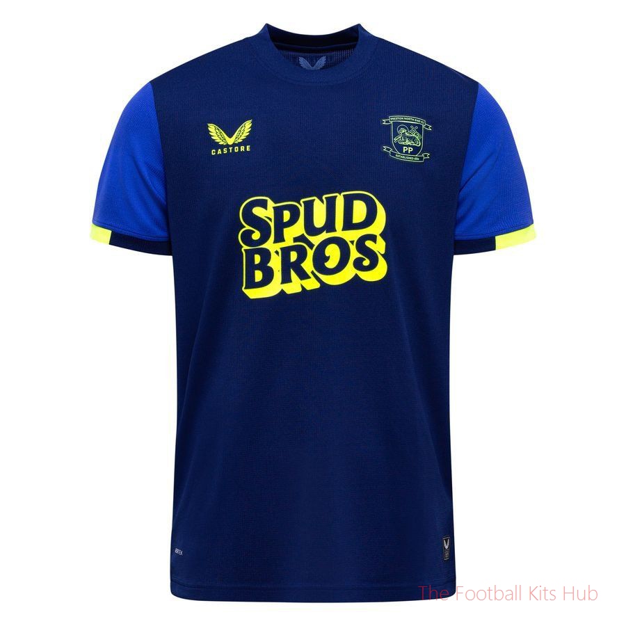 Elite Preston North Away Shirt 2025/26 Sports Collection-Unisoccer Shop