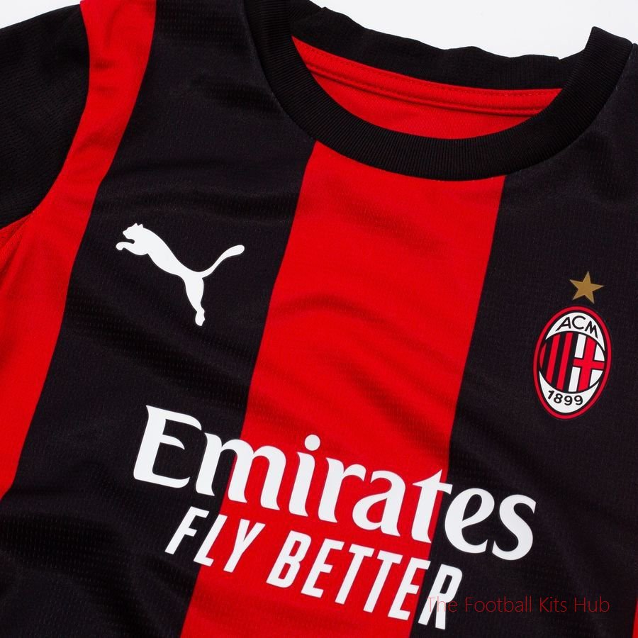 Supreme Milan 202627 Kids Home Shirt 2026/27 Collection-Unisoccer Shop