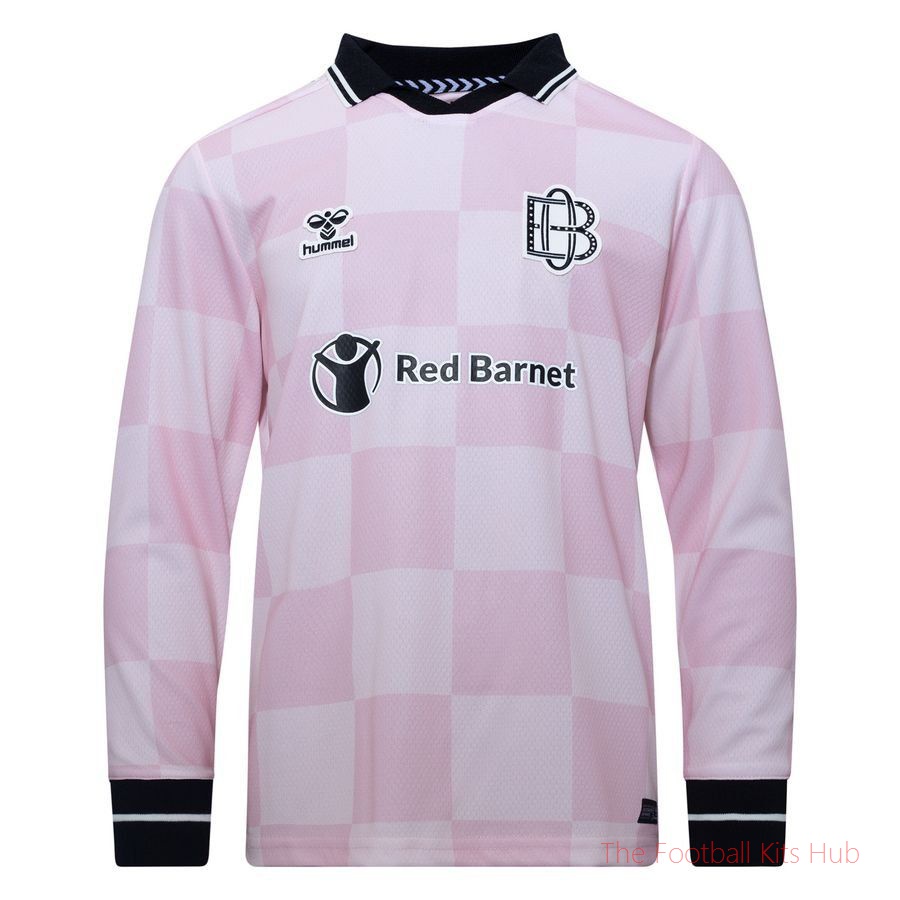 Dynamic Odense Boldklub Kids Long Sleeve Shirt 2025/26 Selection-Unisoccer Shop