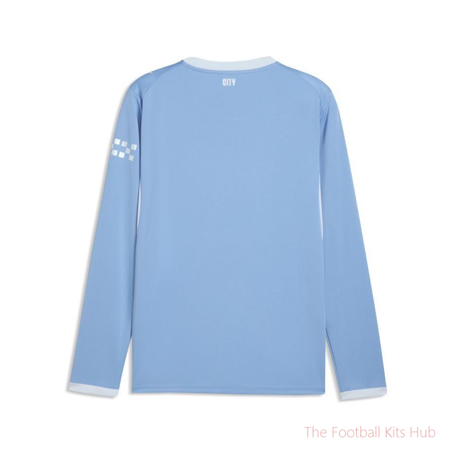 Vibrant Manchester City Long Sleeve Home Shirt 2026/27 Release-Unisoccer Shop