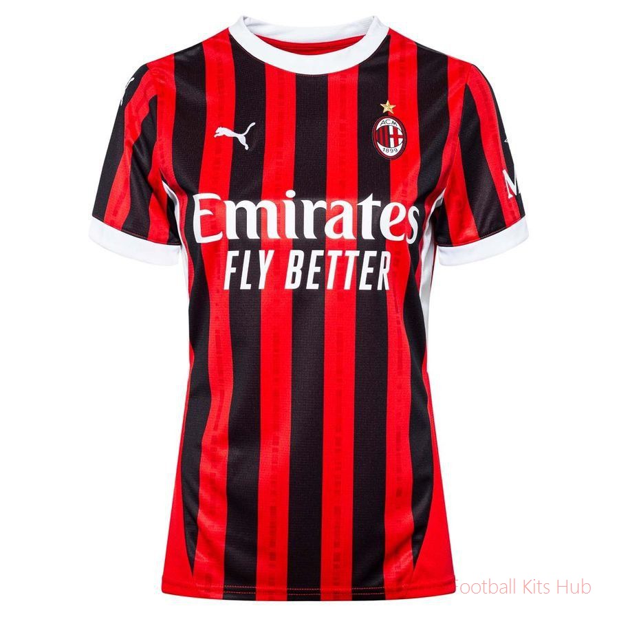 Advanced Milan 202425 Women'S Home Shirt 2024/25 Selection-Unisoccer Shop