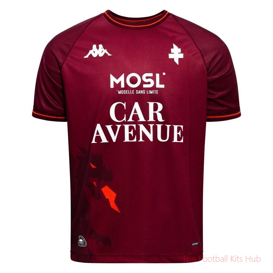 Supreme Metz 202526 Home Shirt 2025/26 Sports Release-Unisoccer Shop