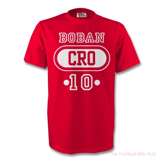 Supreme Zvonmir Boban T-Shirt Sports Release-Unisoccer Shop