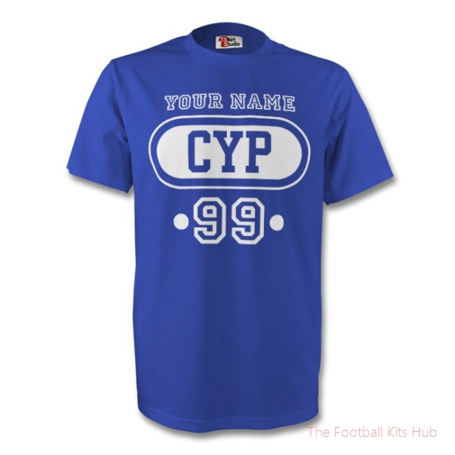 Advanced Cyprus Cyp Kids Your Name T-Shirt Sports Garment-Unisoccer Shop