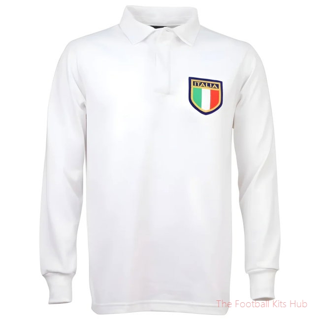Vibrant Italy Vintage Away Shirt 1975 Sports Garment-Unisoccer Shop