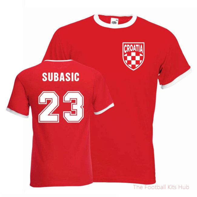 Premium Danijel Subasic Tee Sports Selection-Unisoccer Shop
