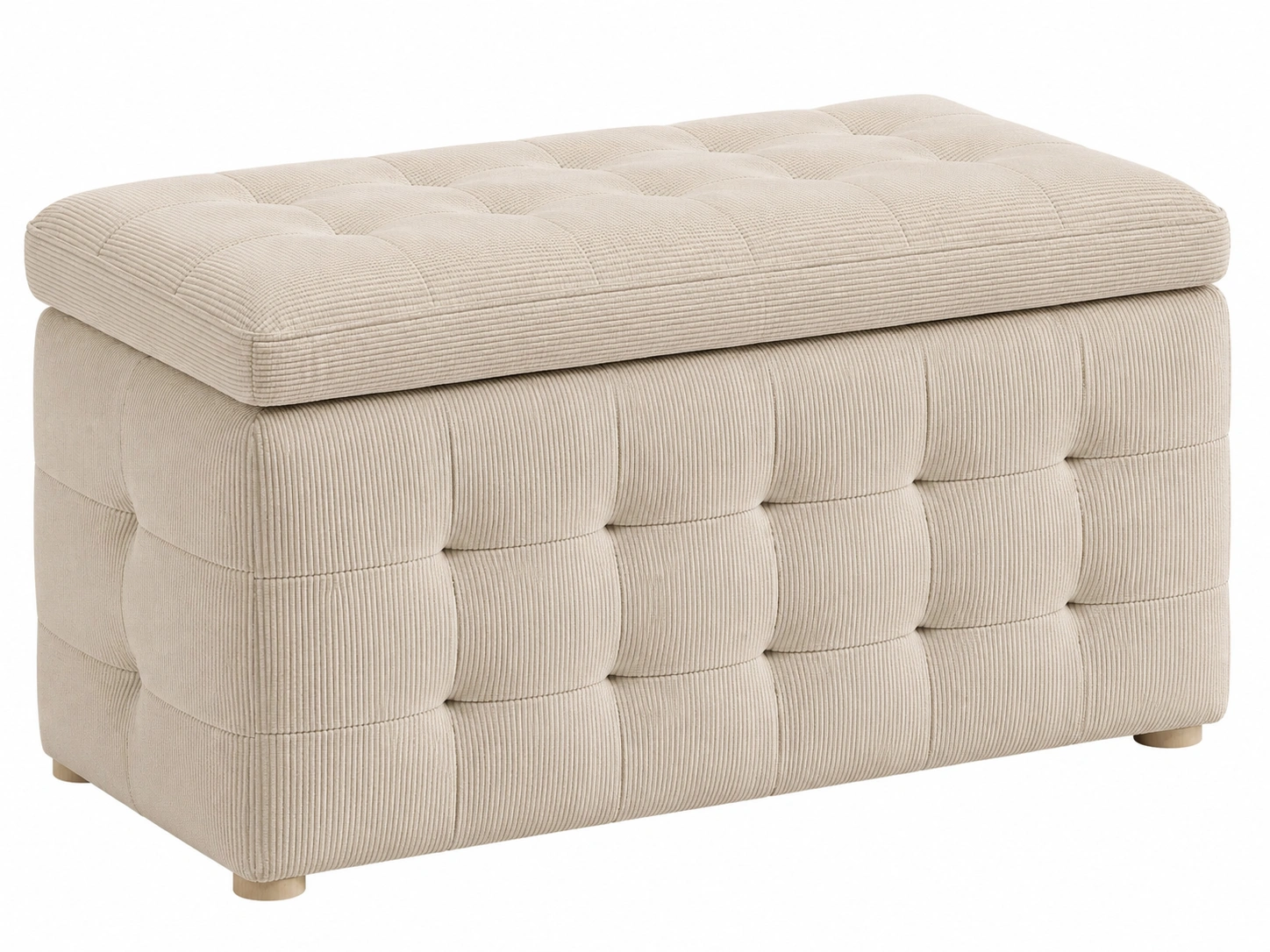 Banco otomano acolchado vintage Soft Cube