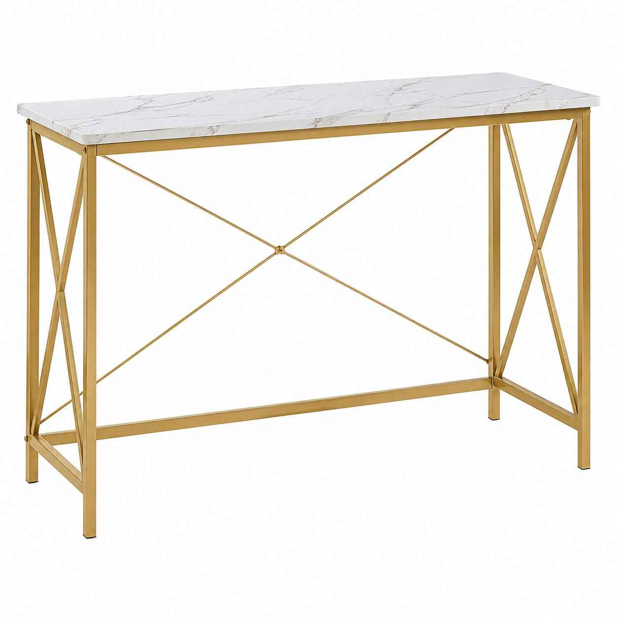 Escritorio Marble Luxe Gold