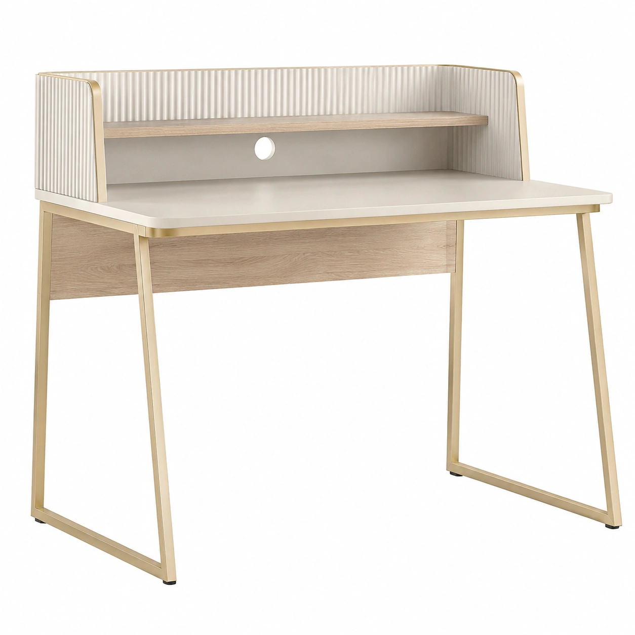 Escritorio Nordic Cream Gold