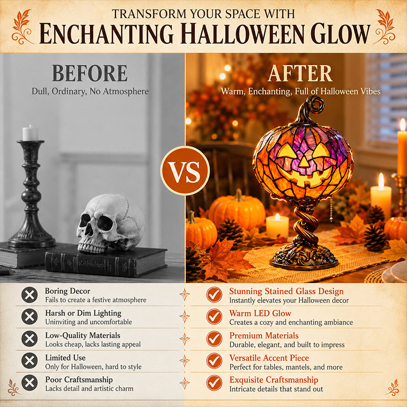 Pumpkin Lamp Display Summary