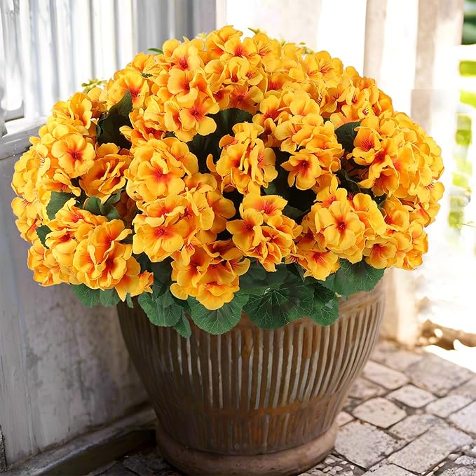 🎁 Last Day 60% OFF - Artificial Geranium Flowers For Outdoors