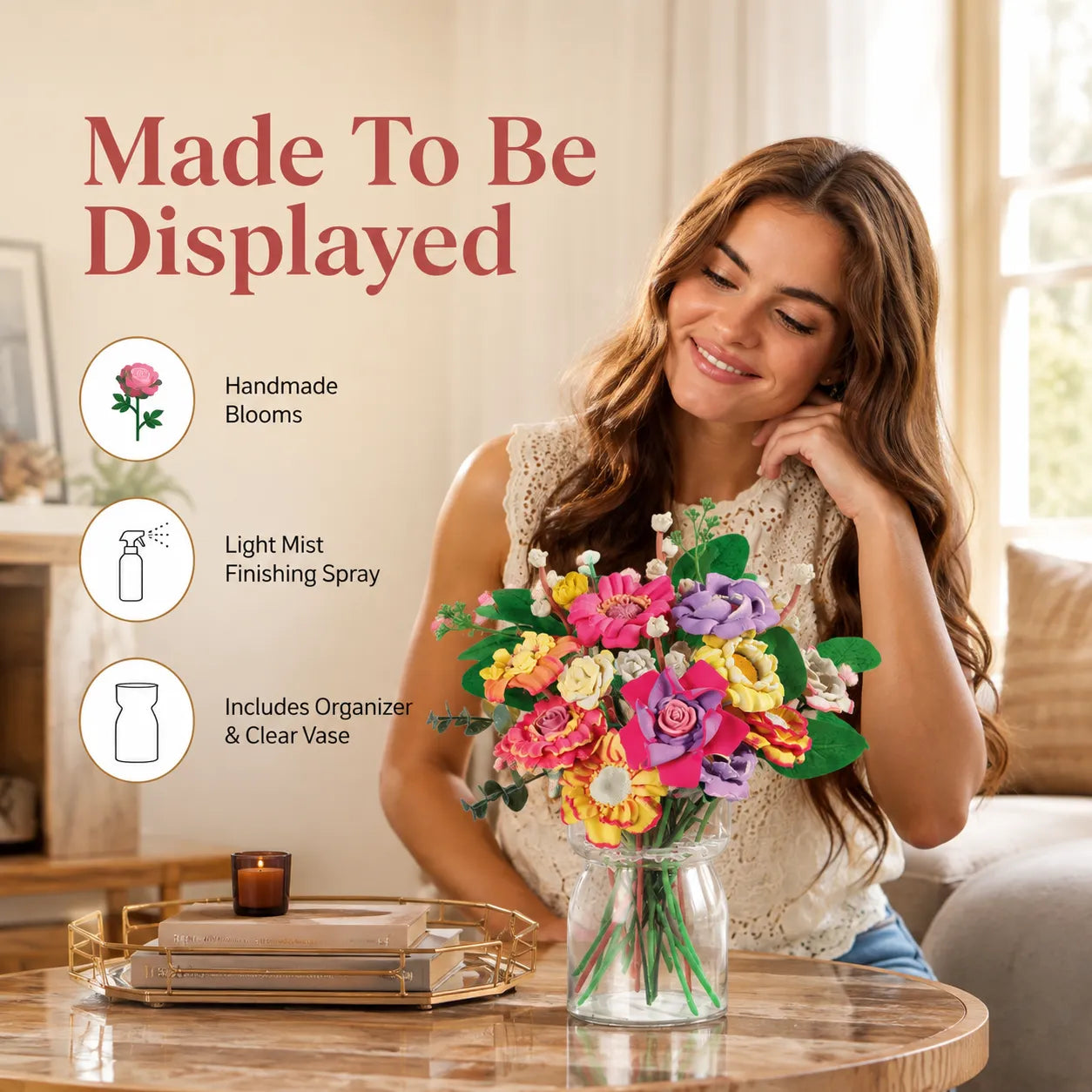 🌺DIY Blooming Flower Bouquet Craft Kit