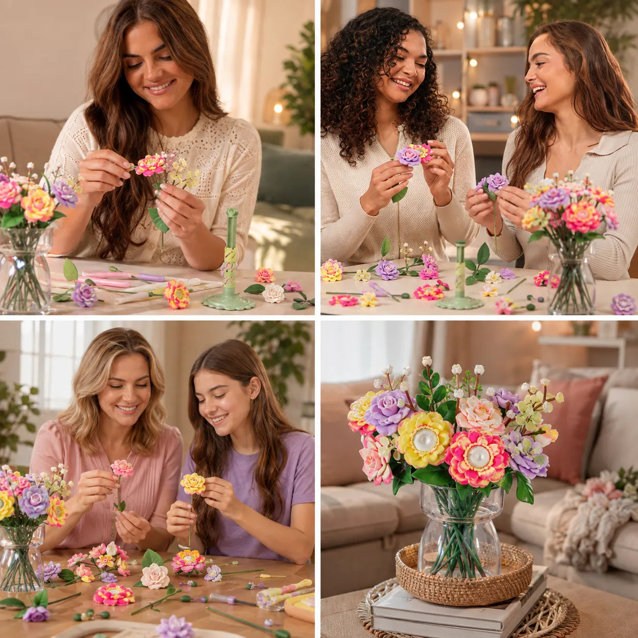 🌺DIY Blooming Flower Bouquet Craft Kit
