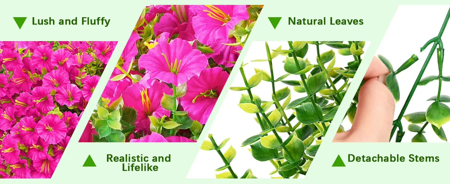 🔥 FINAL DAY – SAVE 60% OFF! 🔥🌸 Realistic UV-Resistant Artificial Petunia Flowers 🌸