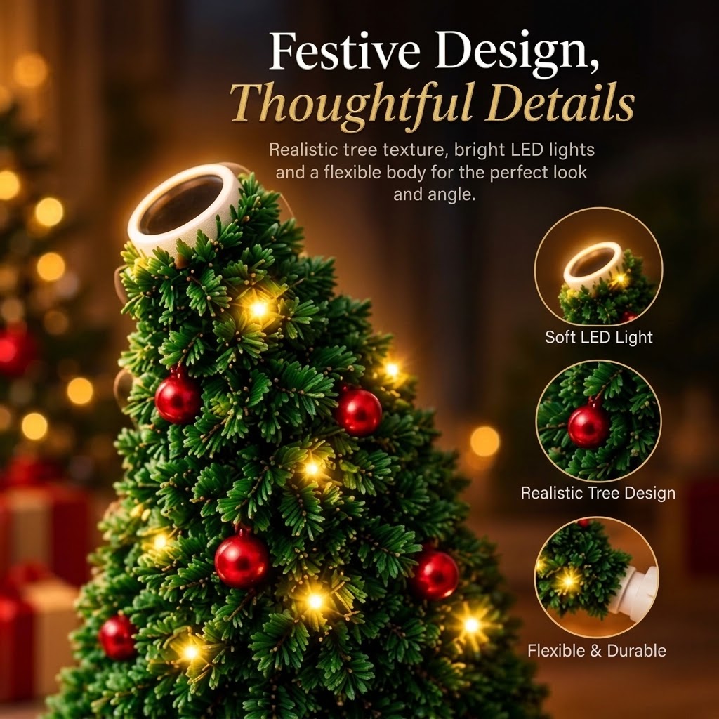 HollyGlow™ Christmas Projector