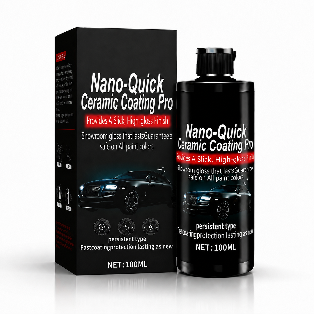 🚗 HOT SALE — 49% OFF | Automotive Nano Ceramic Coating Spray