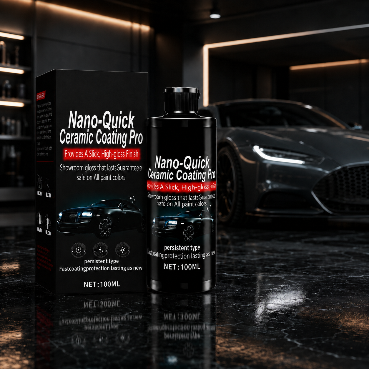 🚗 HOT SALE — 49% OFF | Automotive Nano Ceramic Coating Spray