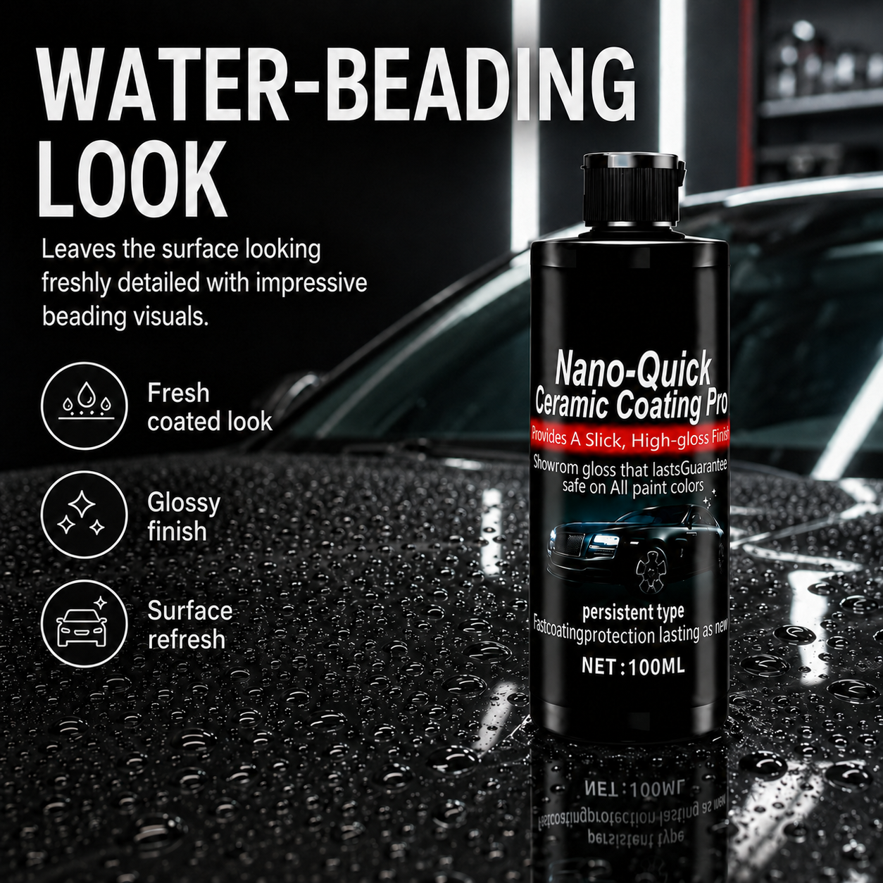 🚗 HOT SALE — 49% OFF | Automotive Nano Ceramic Coating Spray