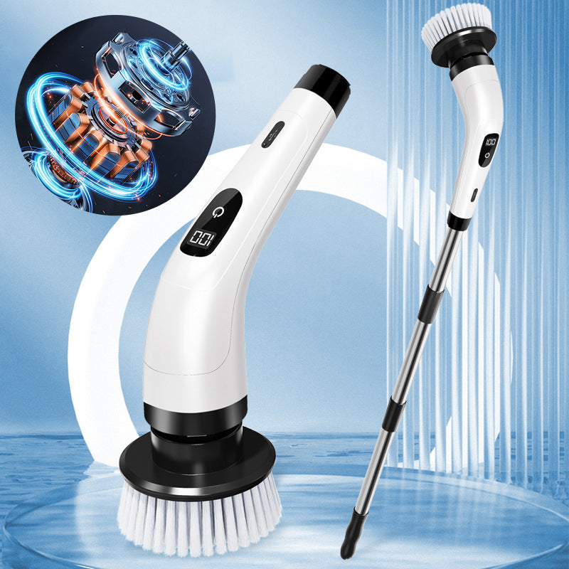 8-in-1 Electric Spin Scrubber & Cleaning Brush