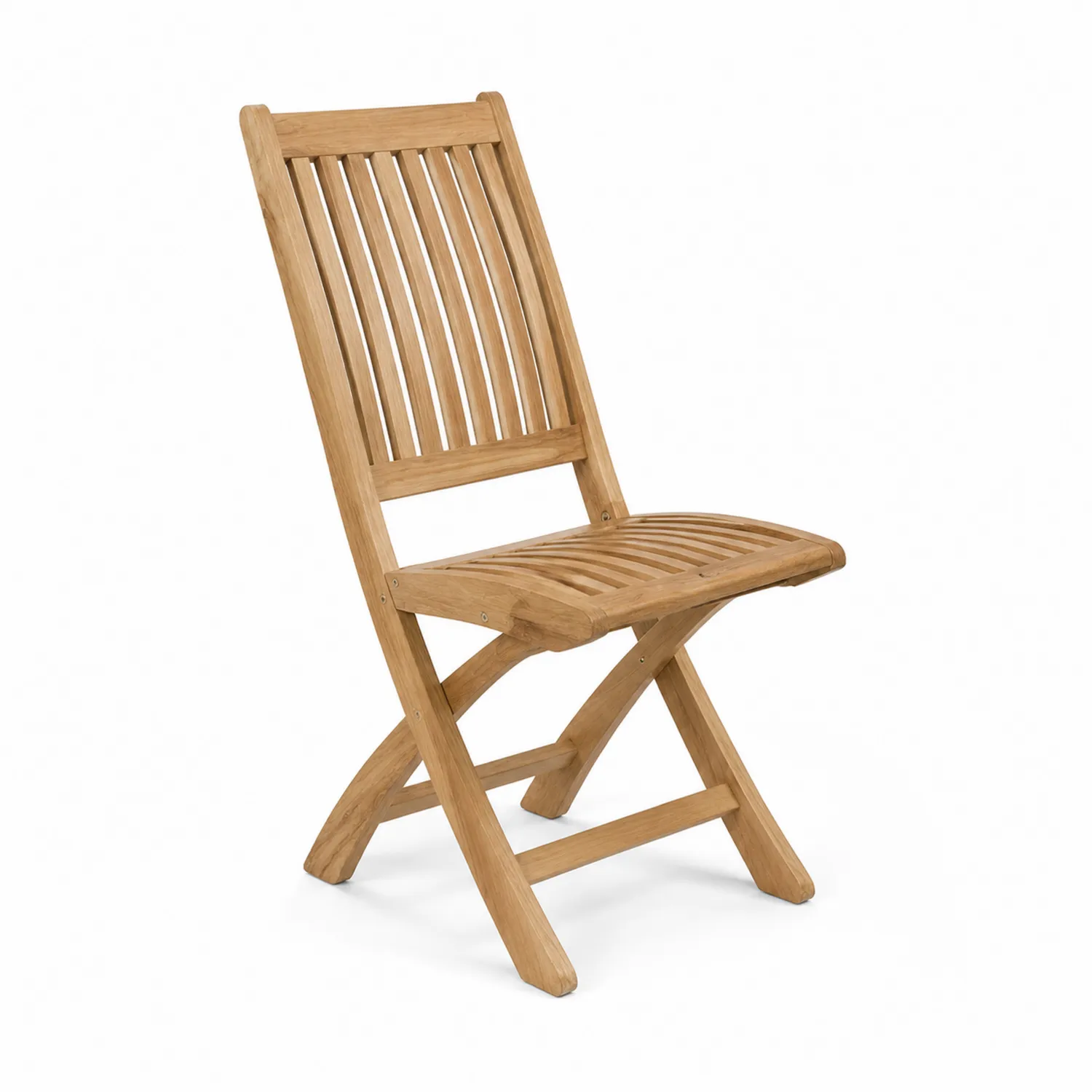 Klappbarer Gartenstuhl aus Teakholz-Lumaronix