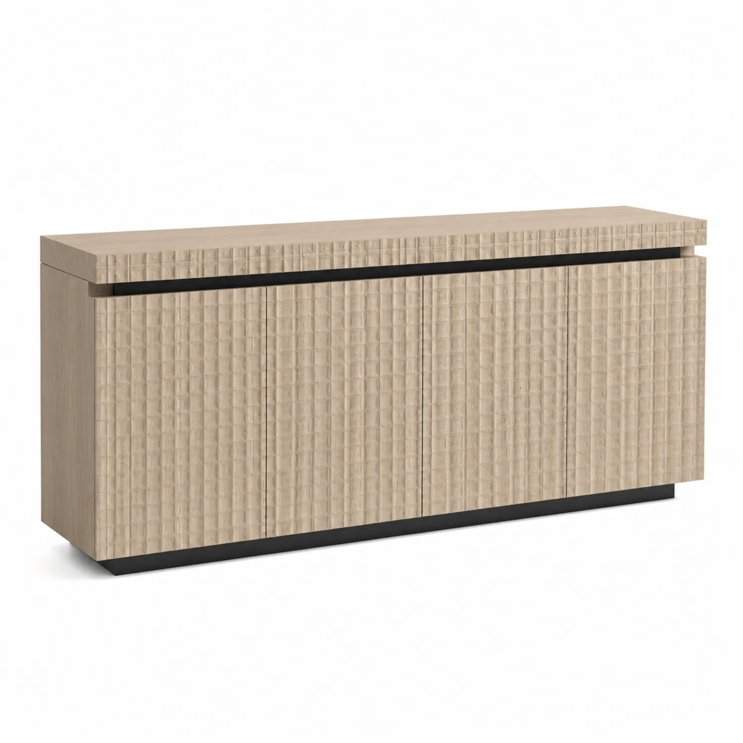 Seitenboard Holz Beige 140cm-Casdiorin