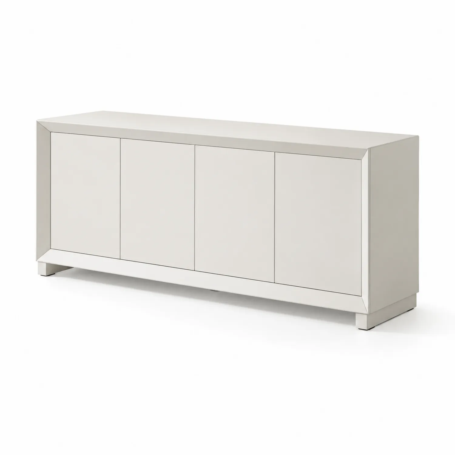 Sideboard Weiß MDF Lackiert 200 x 45 x 80 cm