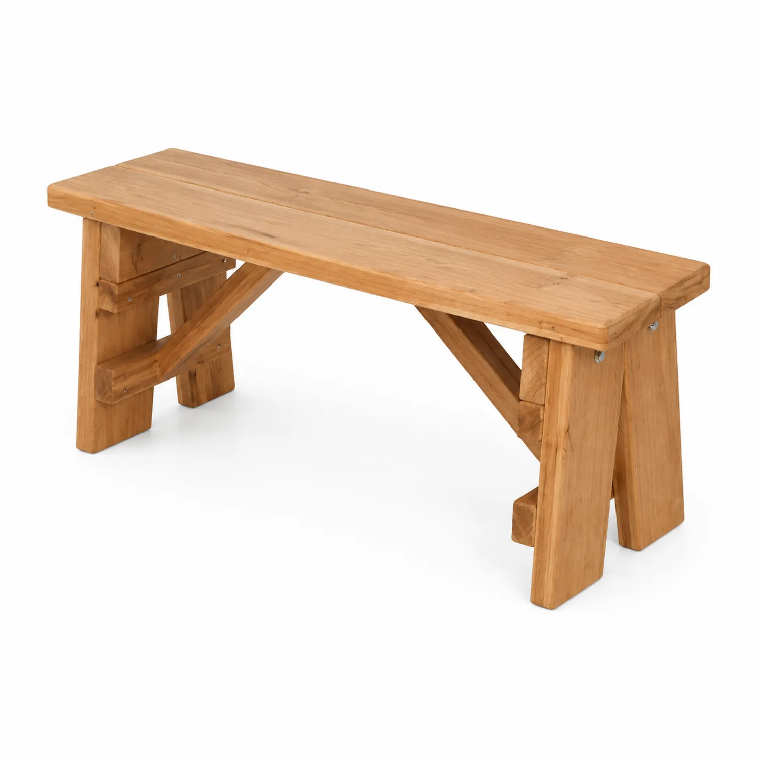 Teakholzbank rechteckig 120x35x45 cm