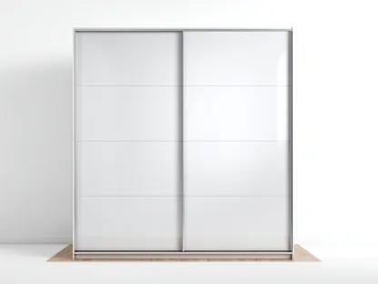 Armoire en bois MDF 180x60x210 cm - blanc - portes coulissantes pour chambre-Hanaycasa