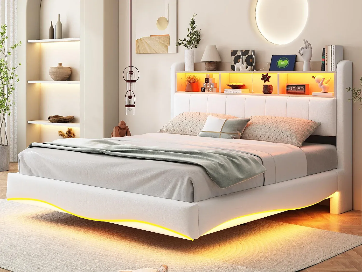 Schlafzimmer,Bereich Bett,Bettrahmen-Decorvorae