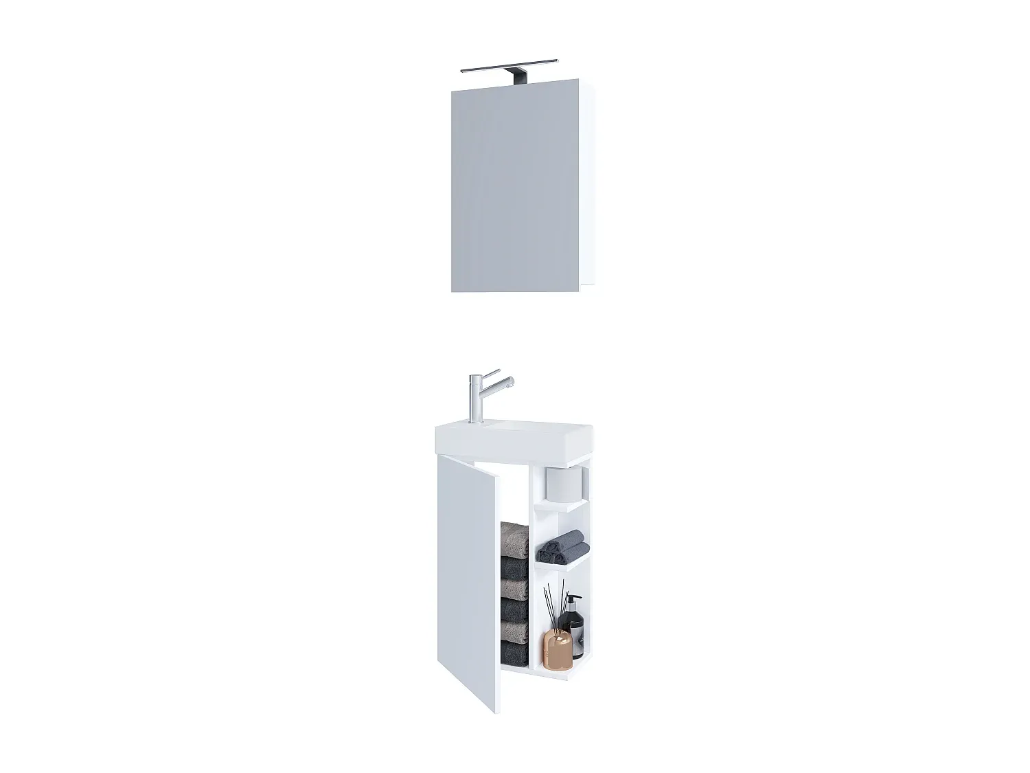 Badezimmer,Bereich Badezimmermöbel,Badezimmer-Set-Decorvorae