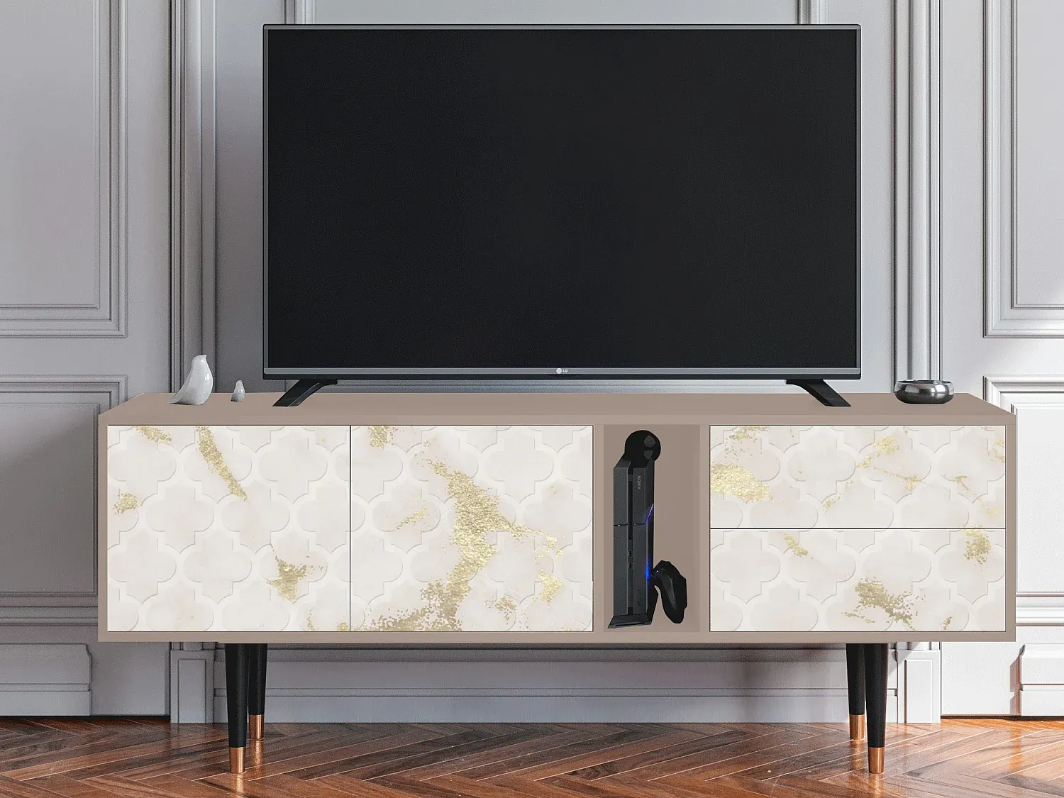 Wohnzimmer und Flur,Wohnzimmermöbel,TV-Board-Decorvorae