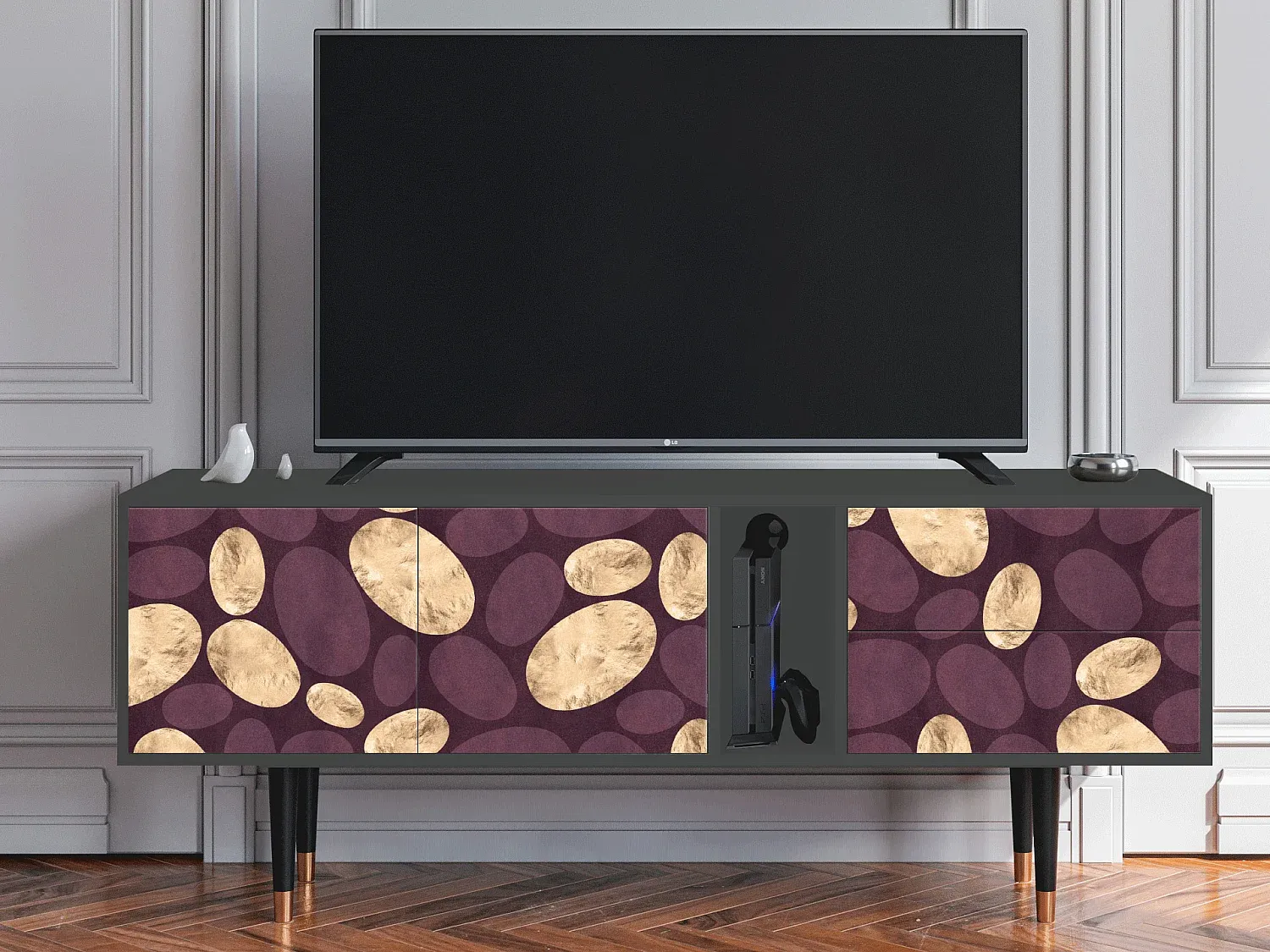 Wohnzimmer und Flur,Wohnzimmermöbel,TV-Board-Decorvorae