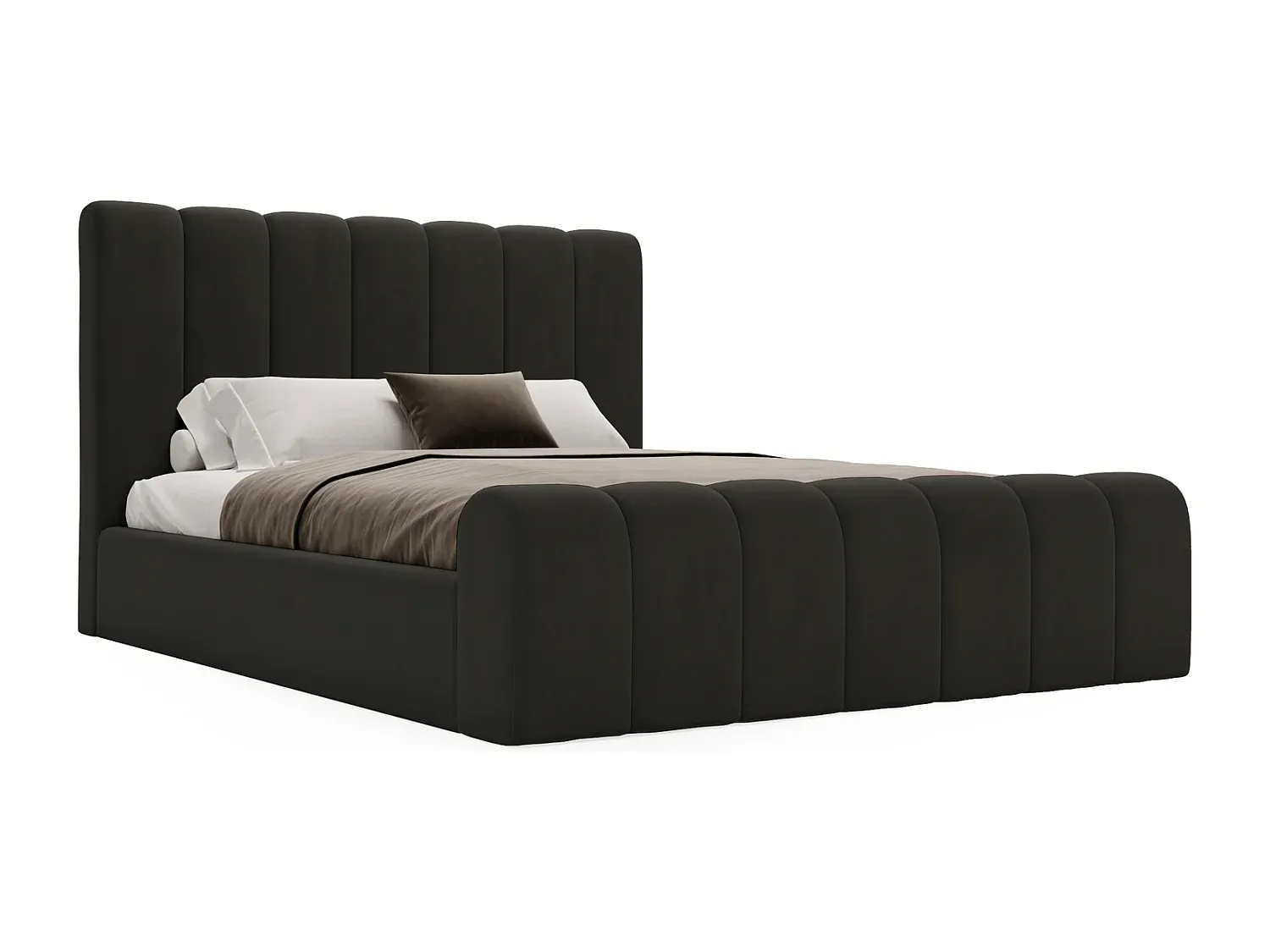 Schlafzimmer,Bereich Bett,Bett mit Bettkasten-Decorvorae