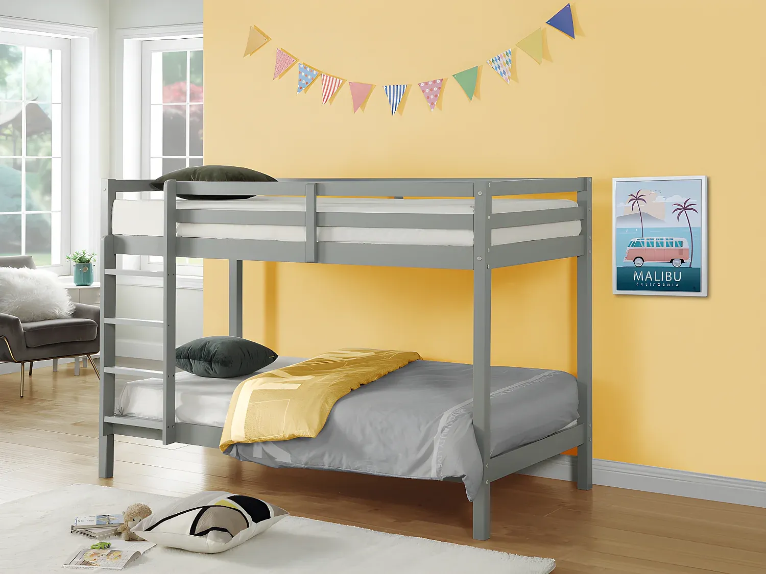 Schlafzimmer,Bereich Bett,Etagenbett-Decorvorae