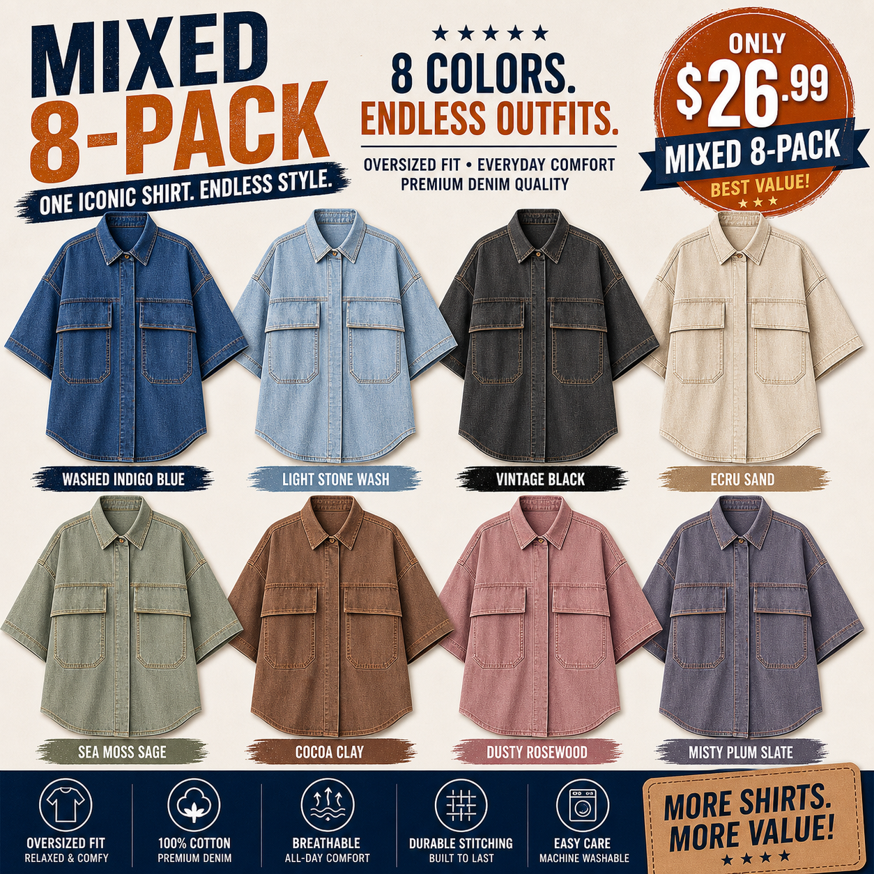 Mixed 8-Pack bundle image