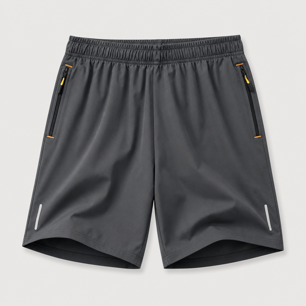 Dark Gray men athletic training shorts SKU image