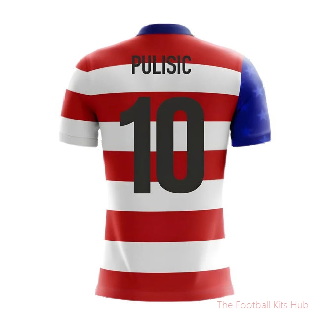 2025-2026 USA Airo Concept Home Shirt (Pulisic 10)-unisoccer store