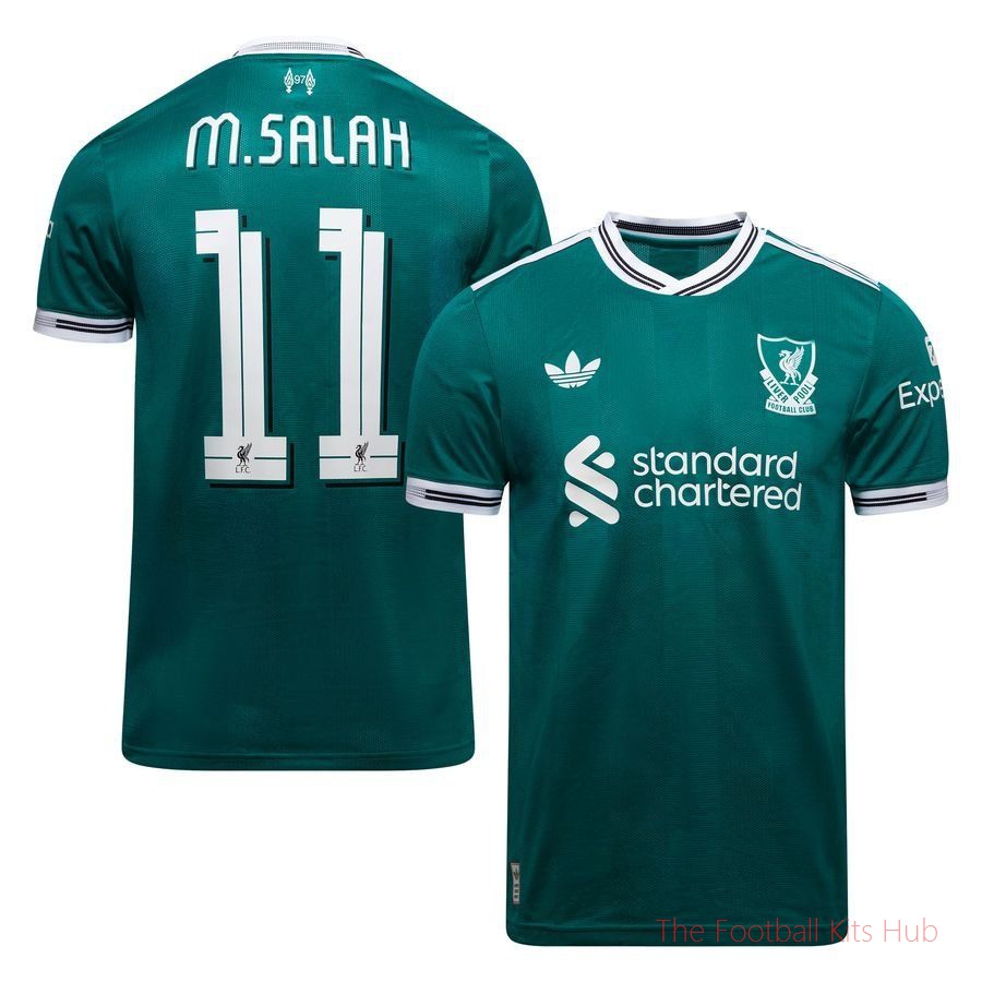 Liverpool Third Shirt 2025/26 Champions League Authentic M.SALAH 11-unisoccer store