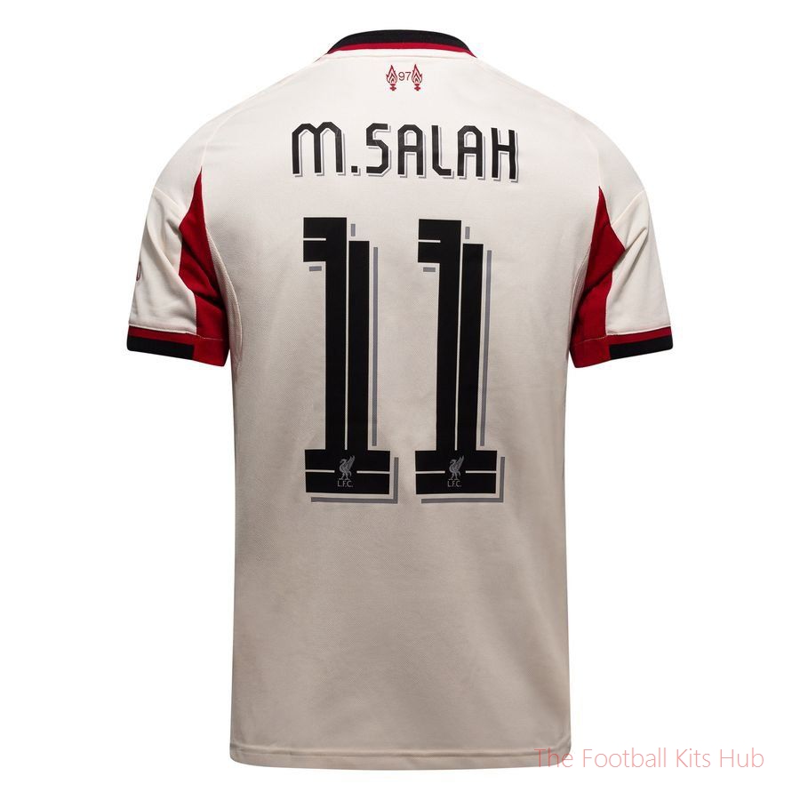 Liverpool Away Shirt 2025/26 Champions League Authentic M.SALAH 11-unisoccer store