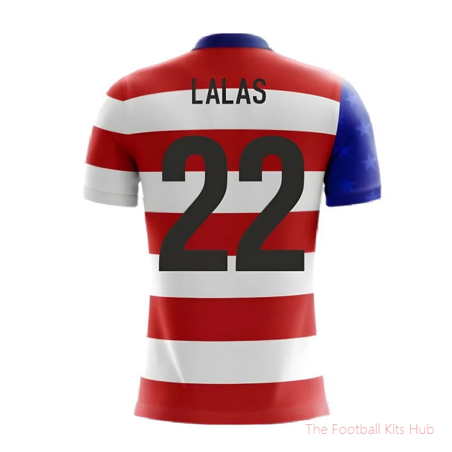 2025-2026 USA Airo Concept Home Shirt (Lalas 22) - Kids-unisoccer store