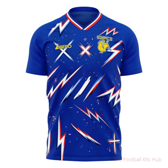 2025-2026 France Home Pre-Match Concept Shirt Womens-unisoccer store
