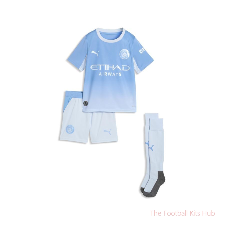 Manchester City Home Shirt 2026/27 Mini-Kit Kids-unisoccer store