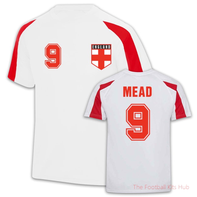 England Women Sports Training Jersey (Beth Mead 9)-unisoccer store