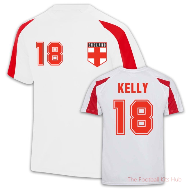 England Women Sports Training Jersey (Chloe Kelly 18)-unisoccer store