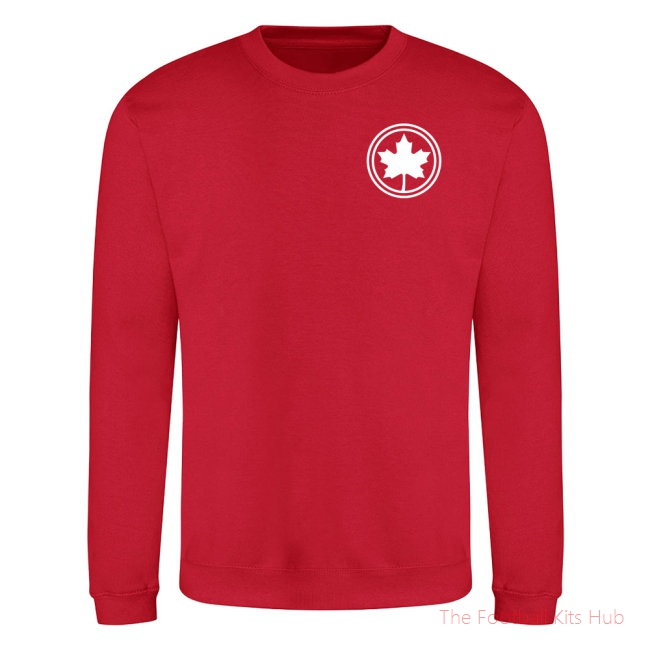 Canada National Team Sweatshirt (Red)-unisoccer store
