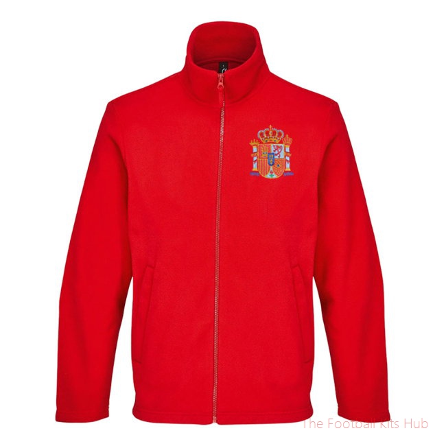Spain National Team Fleece (Red)-unisoccer store