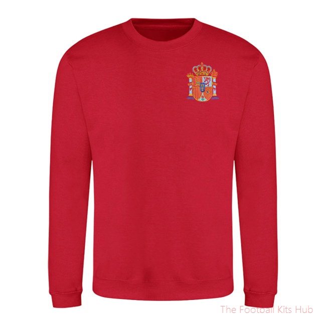 Spain National Team Sweatshirt (Red)-unisoccer store