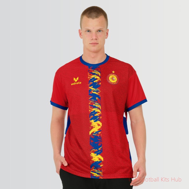 Spain Legacy Football Jersey Red (Wolvate) Adult Short Sleeve-unisoccer store